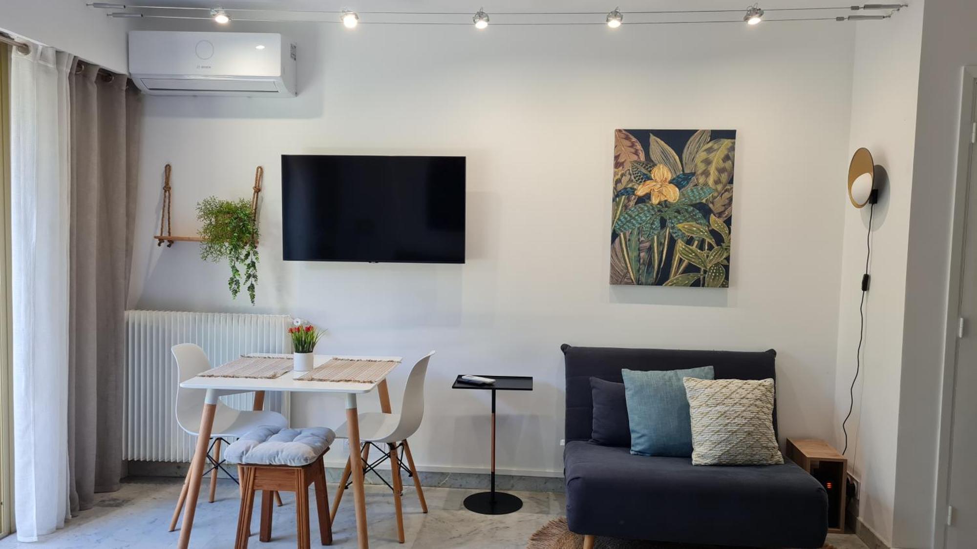 Studio Sun-Beach Avec Parking Et Jardin - 500M Des Plages De Juan Les Pins Antibes Luaran gambar