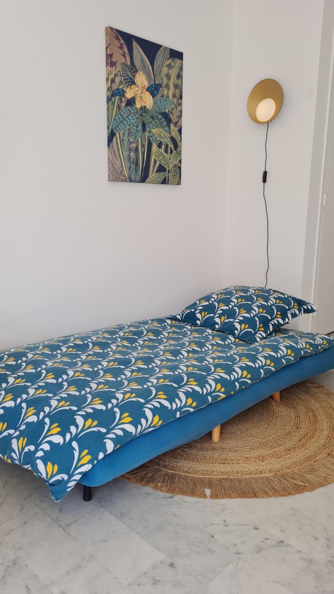 Studio Sun-Beach Avec Parking Et Jardin - 500M Des Plages De Juan Les Pins Antibes Luaran gambar