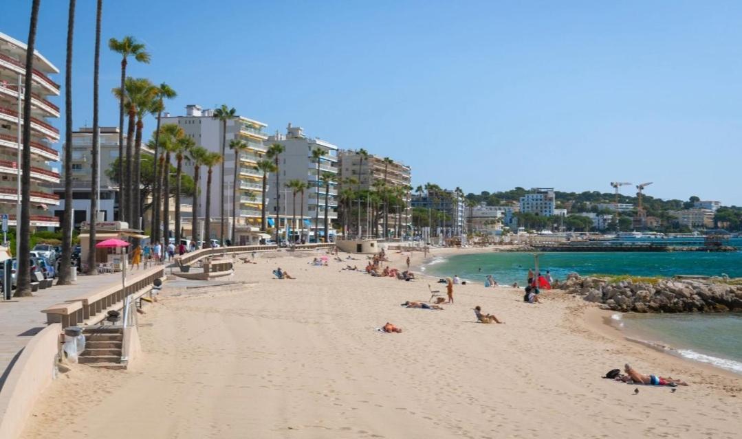 Studio Sun-Beach Avec Parking Et Jardin - 500M Des Plages De Juan Les Pins Antibes Luaran gambar