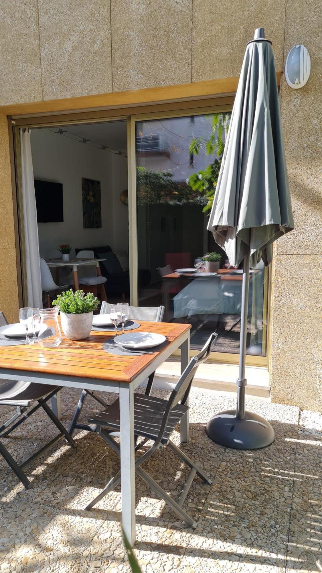 Studio Sun-Beach Avec Parking Et Jardin - 500M Des Plages De Juan Les Pins Antibes Luaran gambar